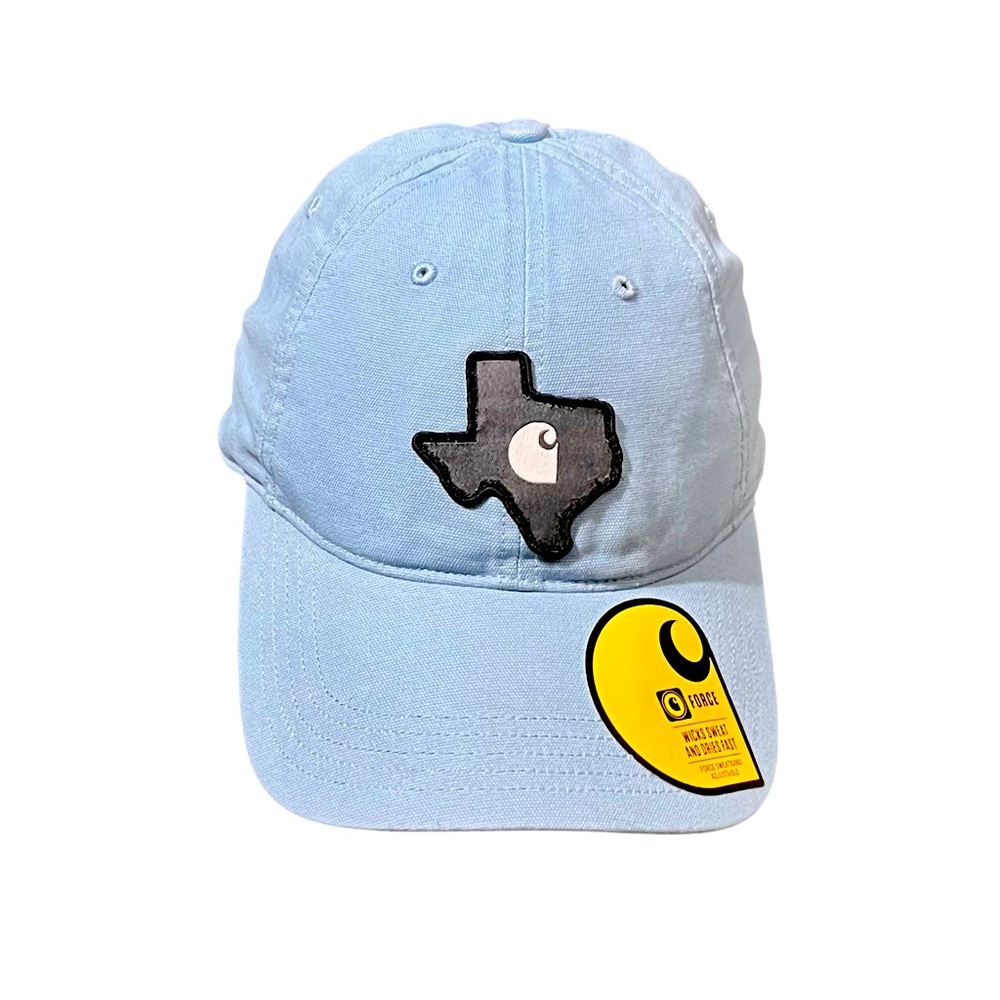 Carhartt Men’s Canvas Texas Patch Cap Blue/Gray New
